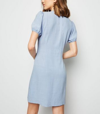 Linen Sheath Dress for Tea